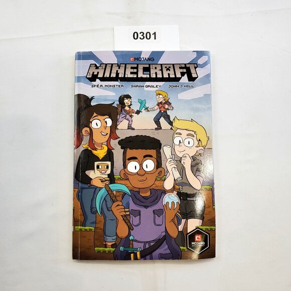 Minecraft Volume 1 Graphic Novel - Sarah Graley Paperback - Picture 1 of 10